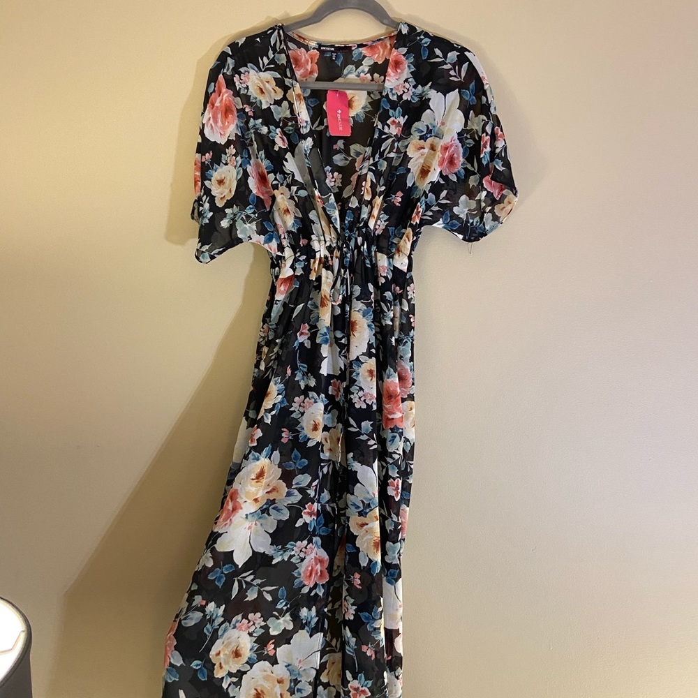 Floral kimono